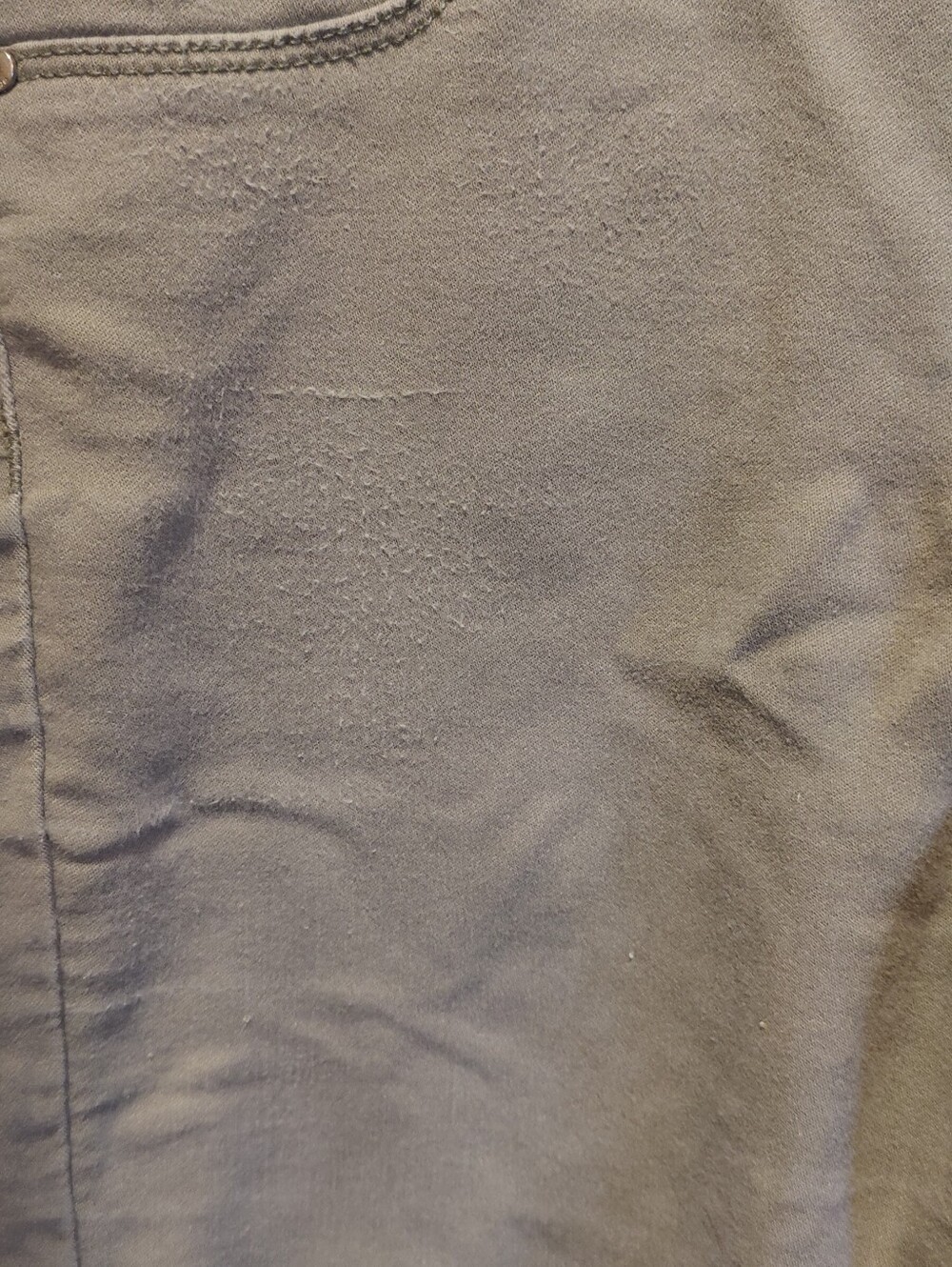 Refuge Olive Green High Rise Triple Button Skinny Pants Size 8 - Picture 3 of 6